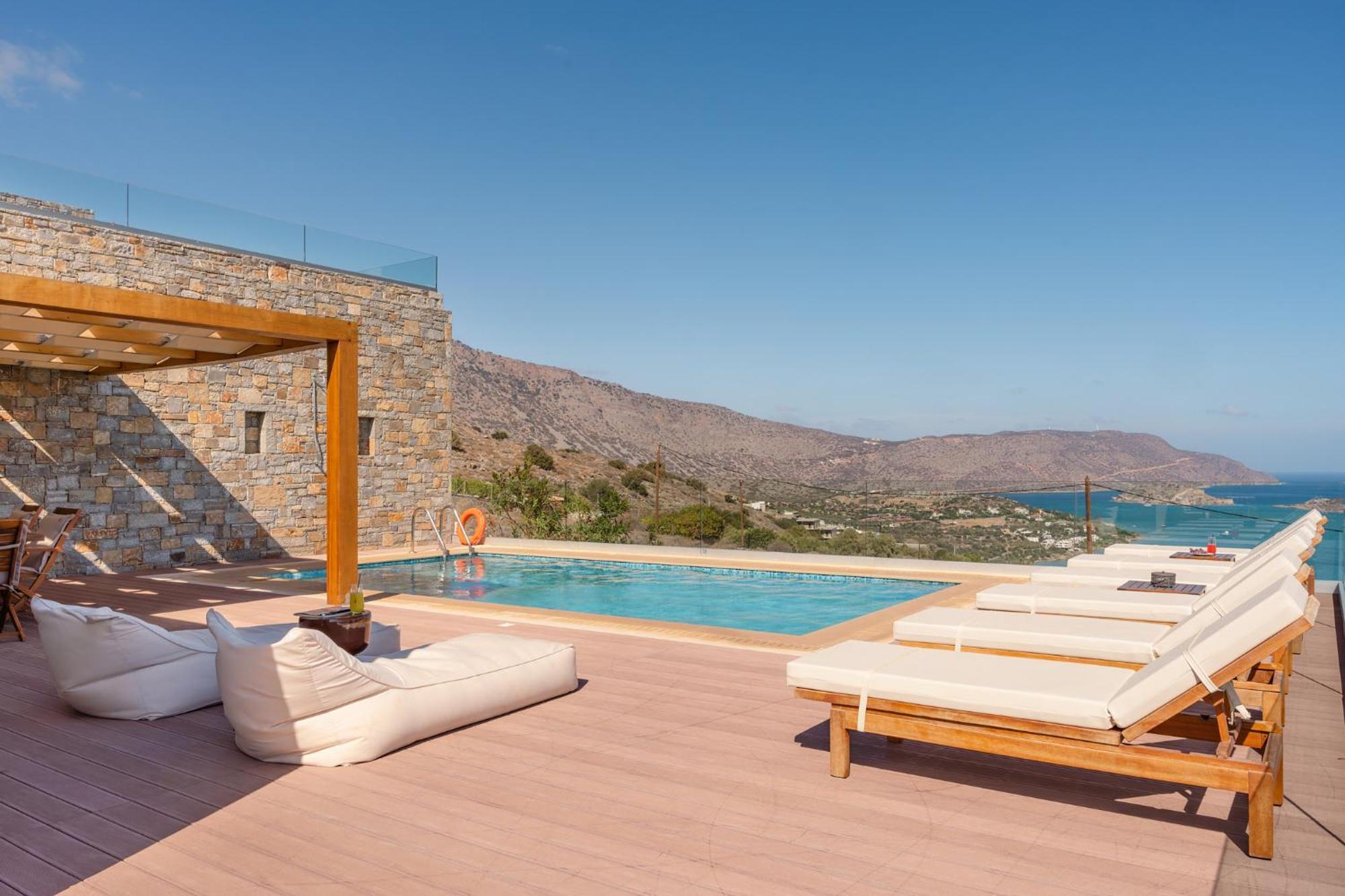 Elounda Panorama Villa Eksteriør billede