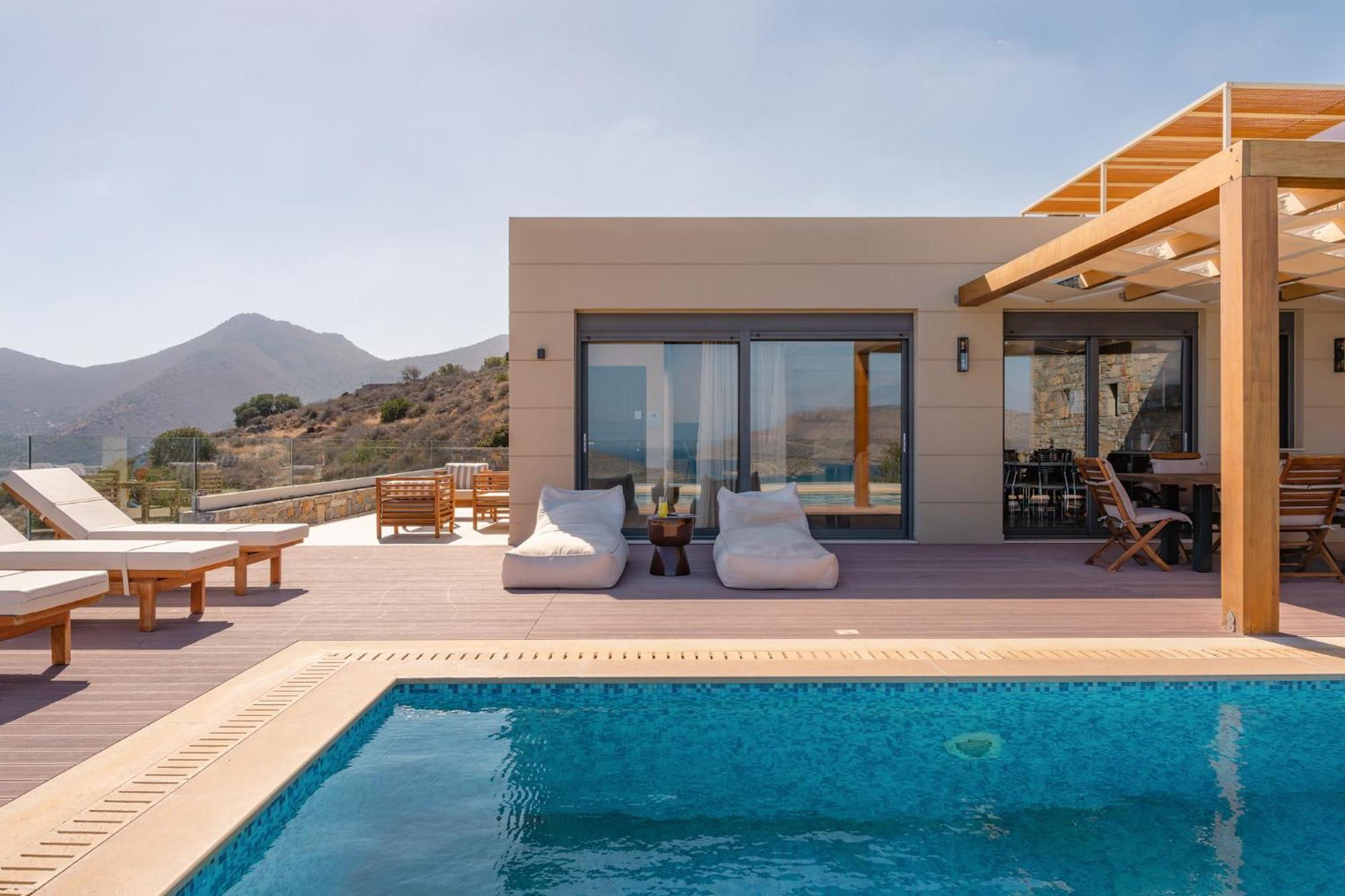 Elounda Panorama Villa Eksteriør billede